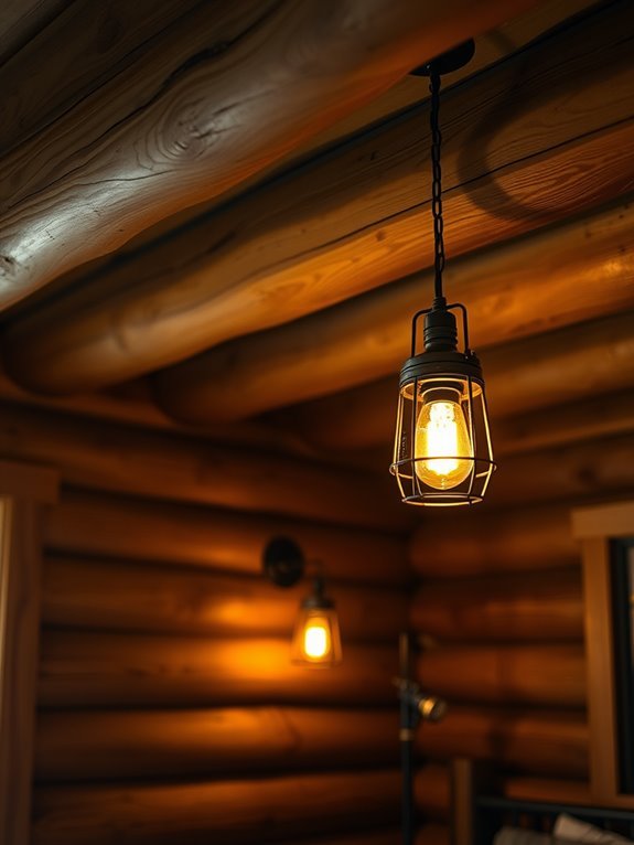 charming rustic lighting fixtures