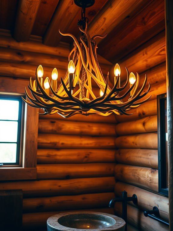 charming rustic lighting fixtures