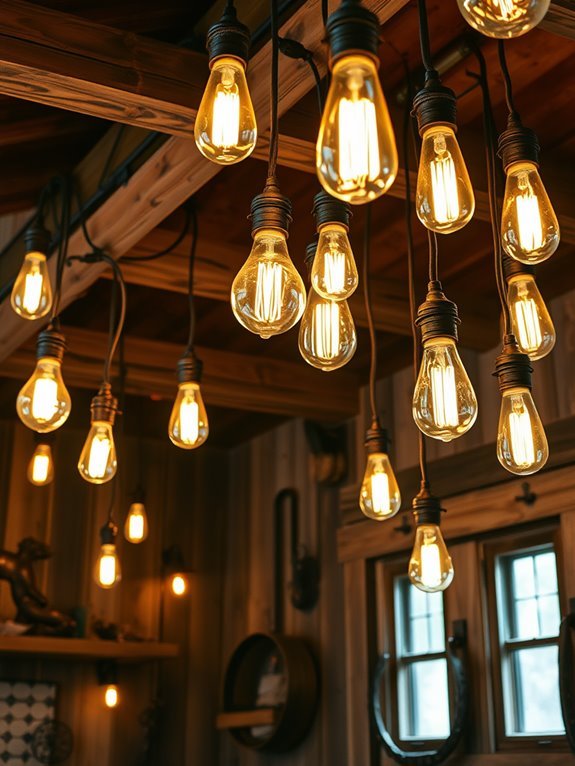 charming rustic lighting options