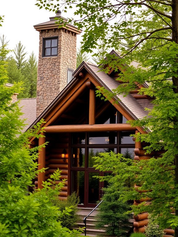 charming rustic retreat home