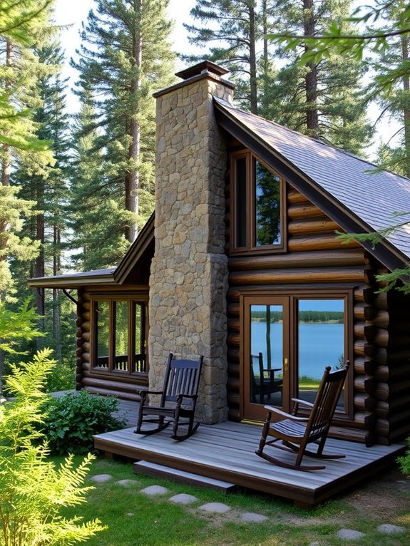 charming rustic woodland retreat