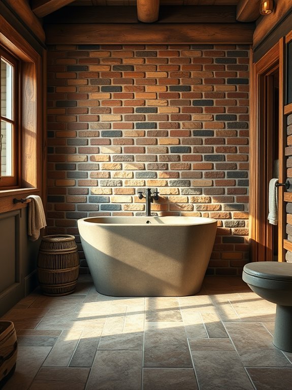 charming vintage brick design