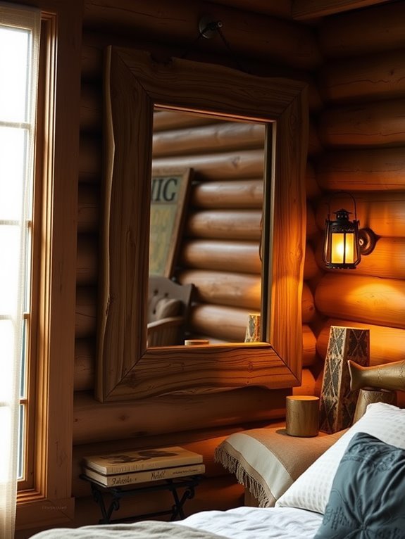 charming vintage reflective decor