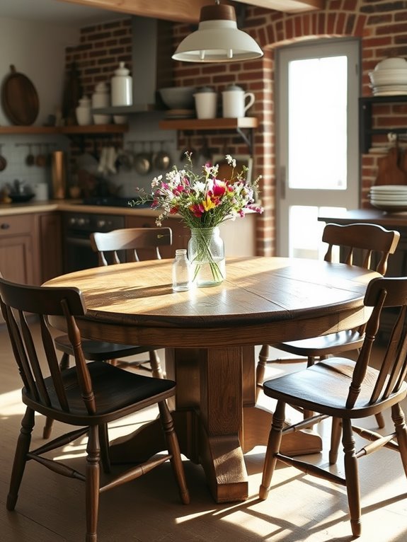 charming wooden dining furniture
