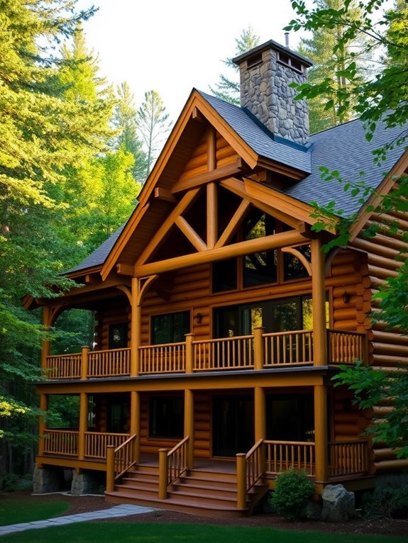 chic dual level getaway home