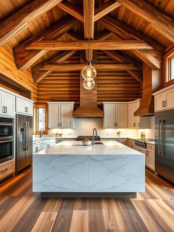 chic farmhouse contemporary fusion