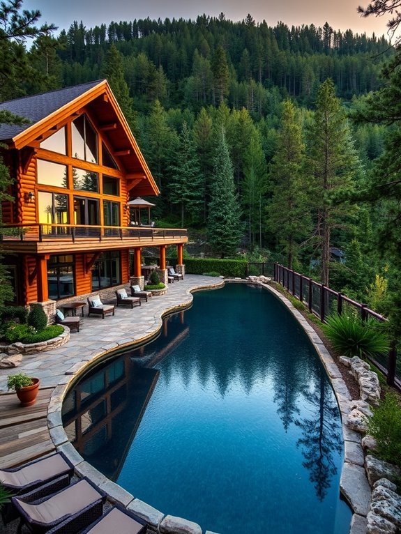 chic remote nature retreat