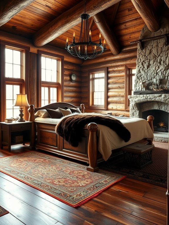 chic rustic retreat ambiance