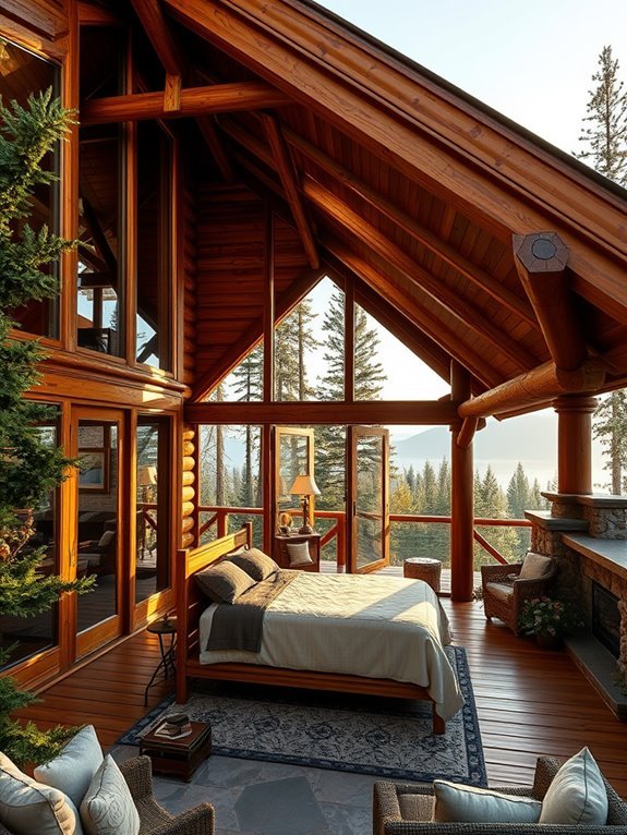 chic secluded retreat cabin