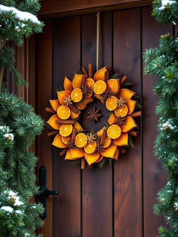 citrus and spice decoration