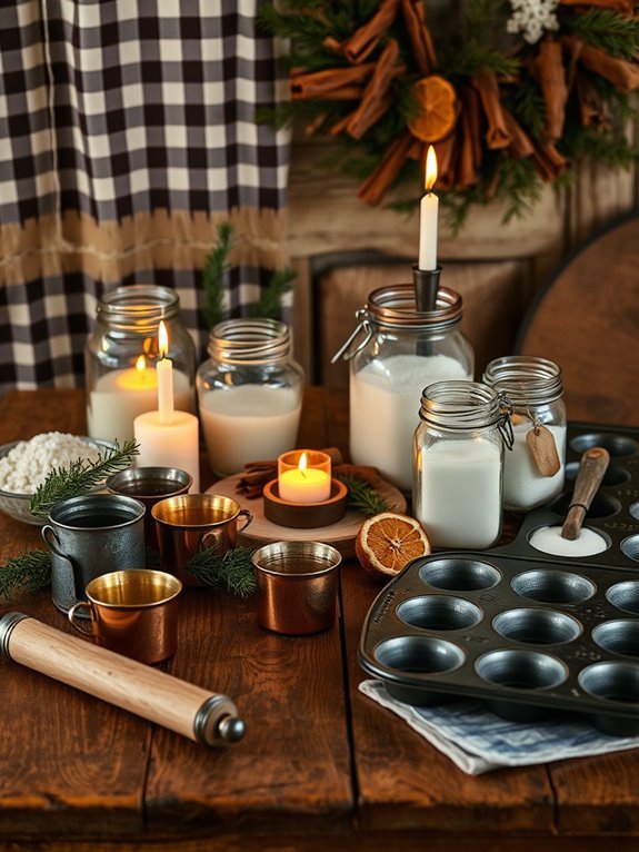 classic baking utensils collection