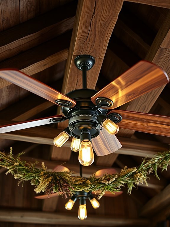 classic decorative overhead fans