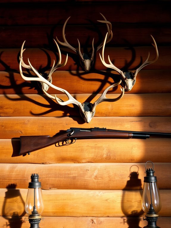 classic hunting wall decor