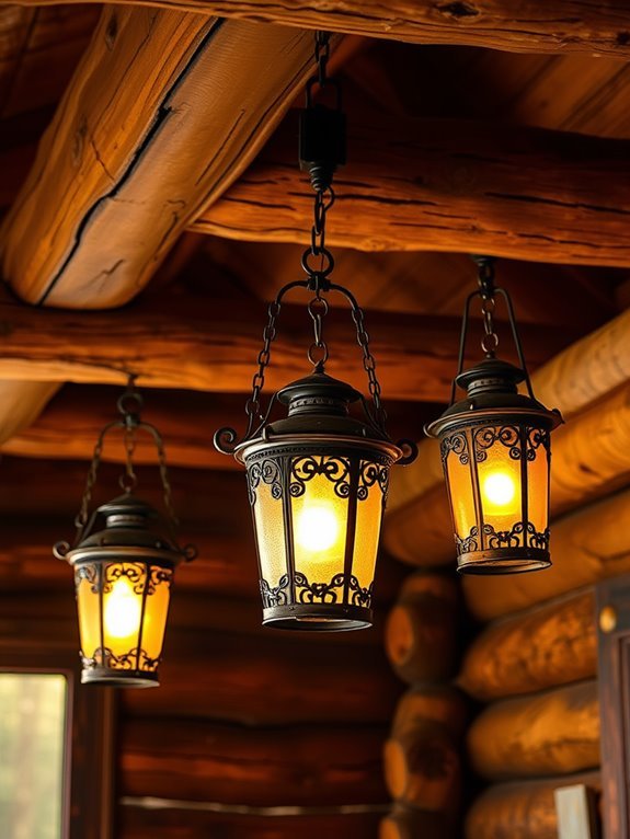 classic illuminated decorative lights