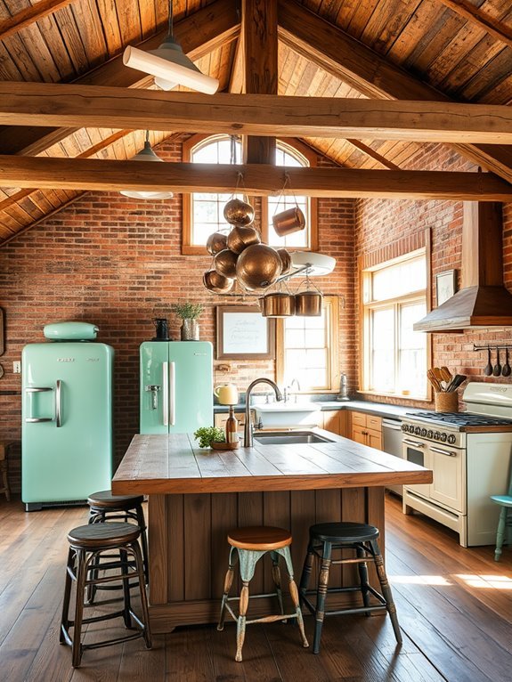 classic retro kitchen equipment
