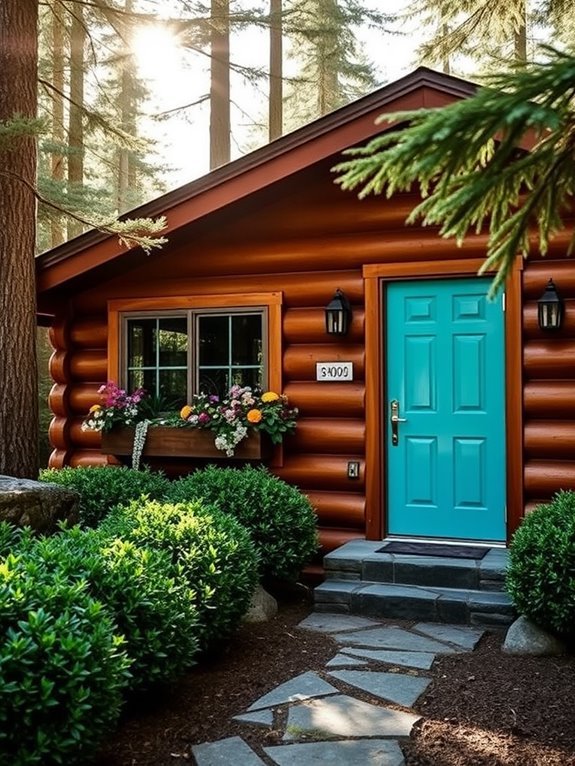 colorful and lively entrances