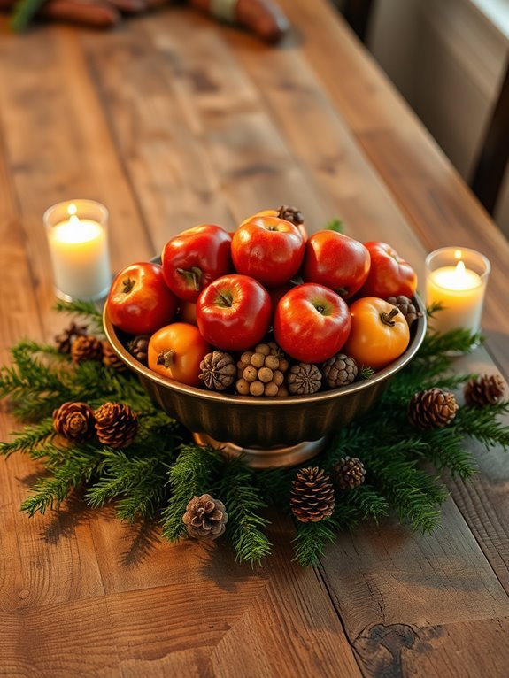 colorful holiday snack mix