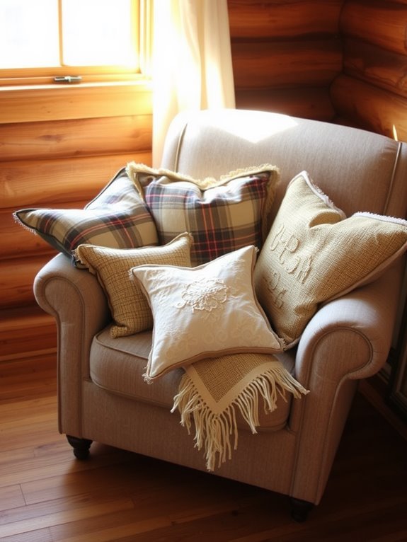 colorful patchwork cushion designs
