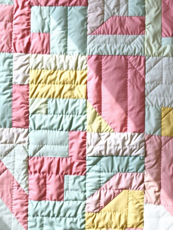 colorful patterned baby blanket