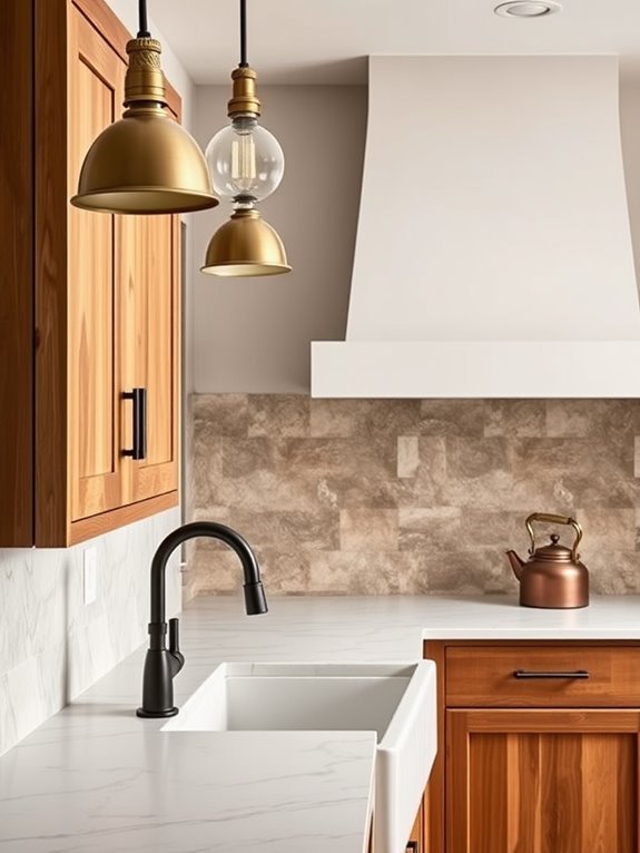 combined metal fixtures design