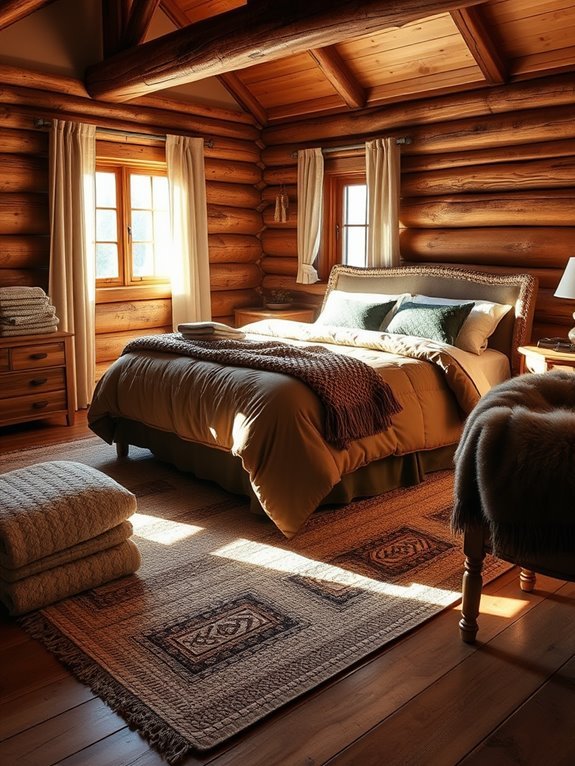 comfortable and warm materials