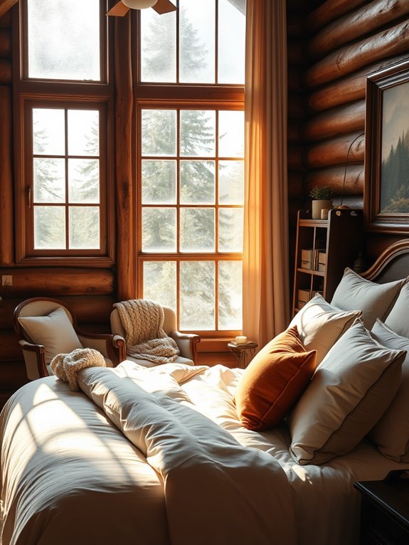 comfortable book corner retreat