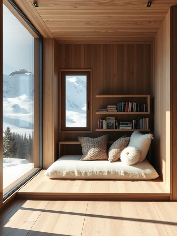 comfortable book corner retreats
