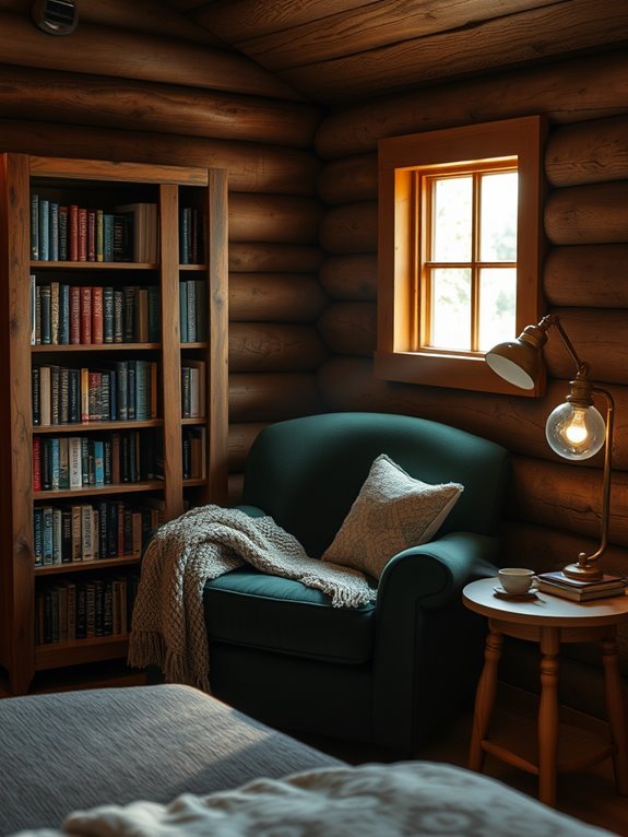 comfortable corners for reading