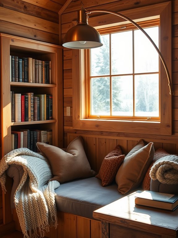 comfortable corners for reading