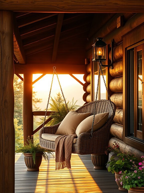 comfortable hanging seat design