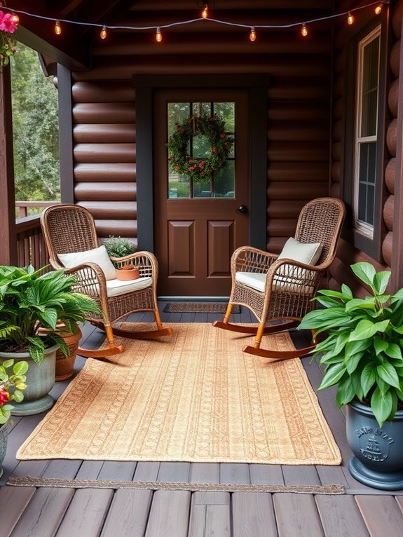 comfortable outdoor rug options