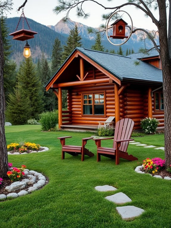 comfortable outdoor seating option