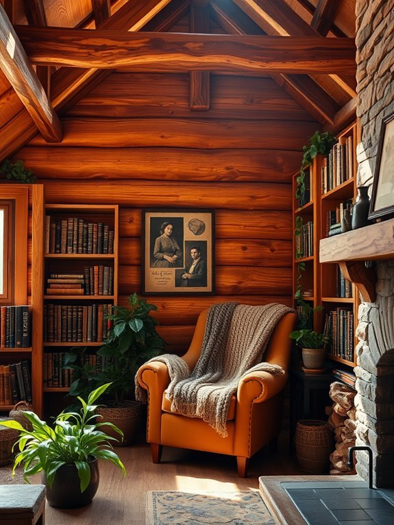 comfortable reading spaces