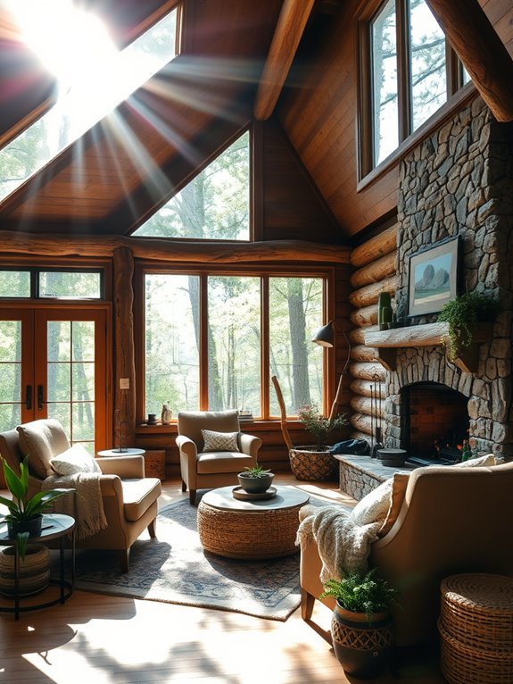 comfortable spaces for unwinding