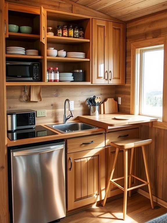 compact kitchen appliance selection