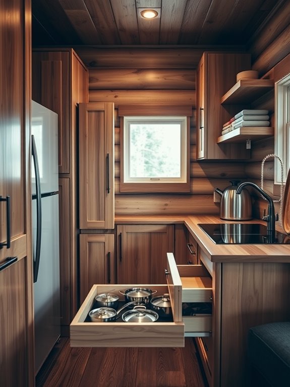 concealed storage solutions available