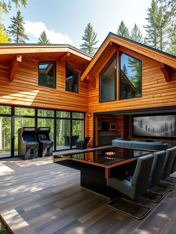 contemporary minimalist mountain retreat