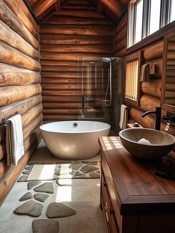 contemporary rustic design fusion