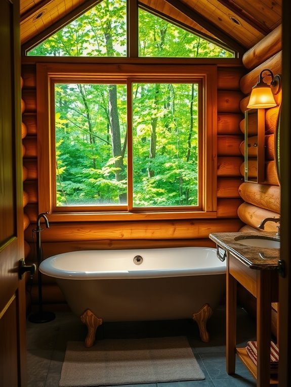 cozy ambiance through lighting