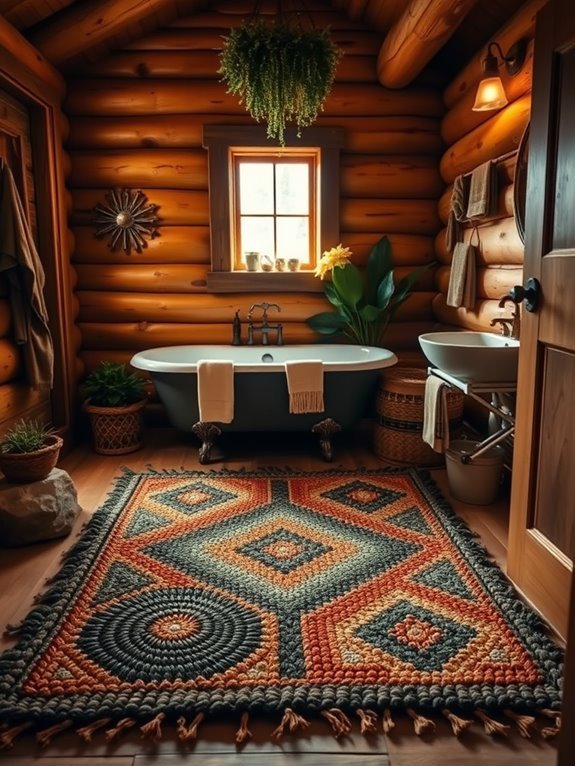 cozy and welcoming floor coverings