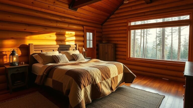 cozy cabin bedroom designs