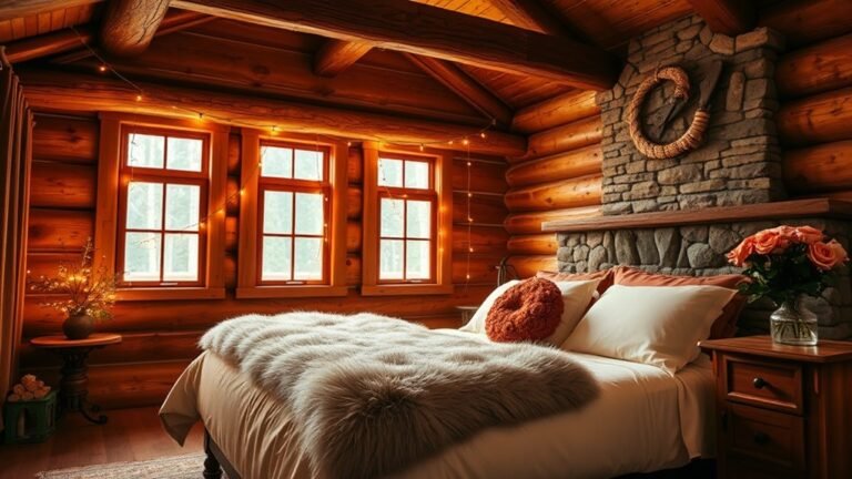 cozy cabin bedroom inspiration