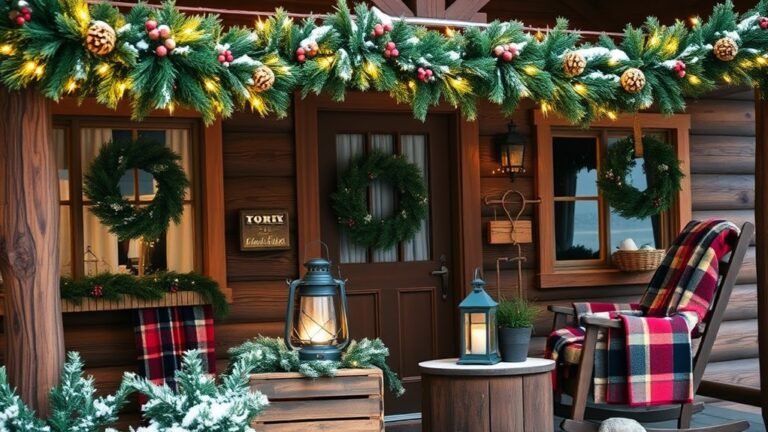 cozy cabin christmas decorations