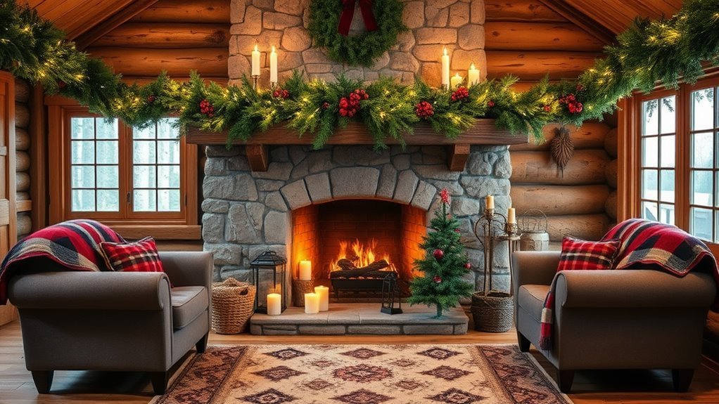 cozy cabin christmas decorations