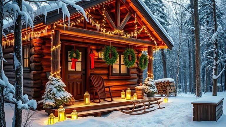 cozy cabin christmas decorations