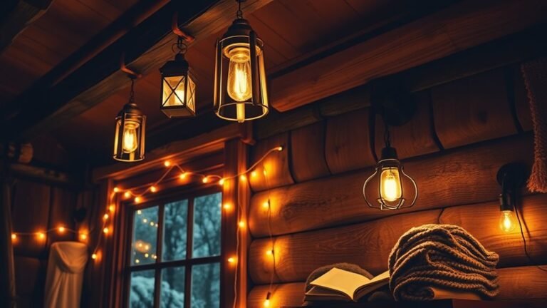 cozy cabin lighting ideas