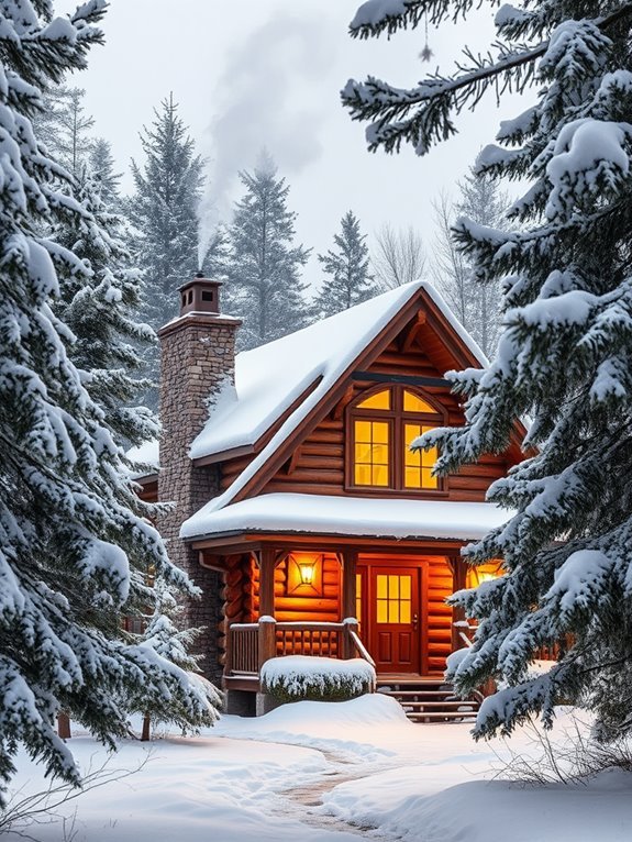 cozy cabins in nature