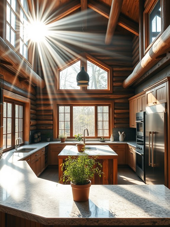 cozy contemporary farmhouse design