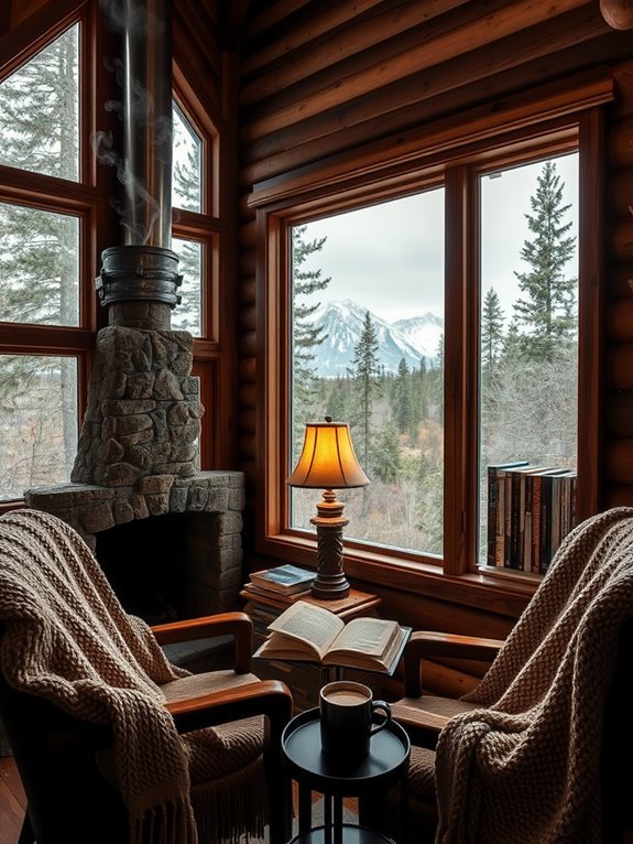 cozy corner for reading
