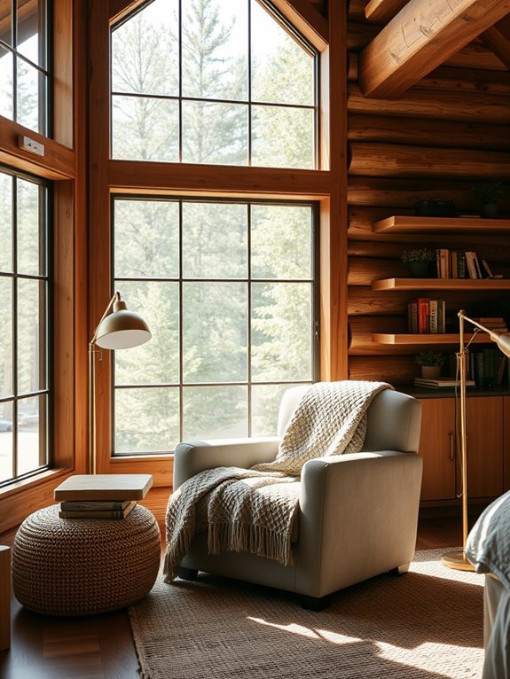 cozy corner for reading